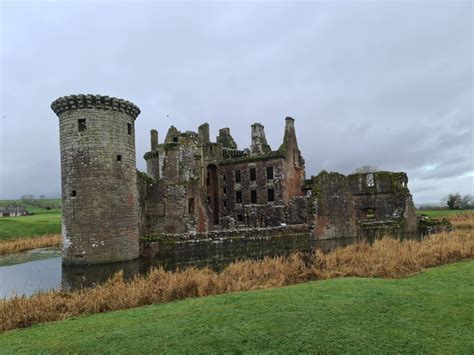 Caerlaverock Castle Old New A Scottish World