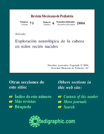 PDF Exploración neurológica de la cabeza en niños recién PDF