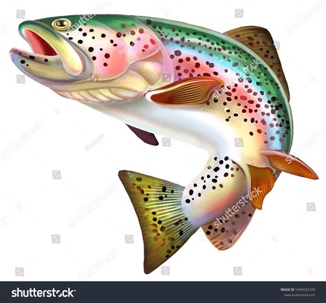 18686 Rainbow Trout Images Stock Photos And Vectors Shutterstock