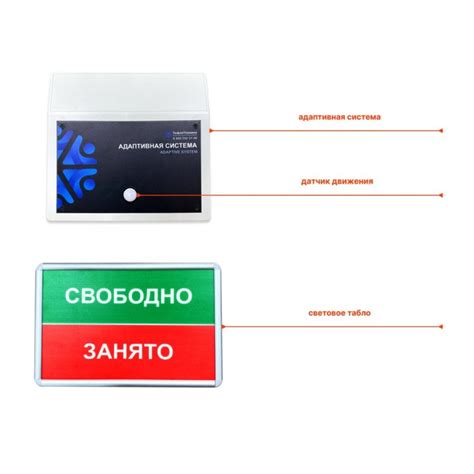 Световое табло "СВОБОДНО/ЗАНЯТО" - ЗТО ТИФЛОТЕХНИКА