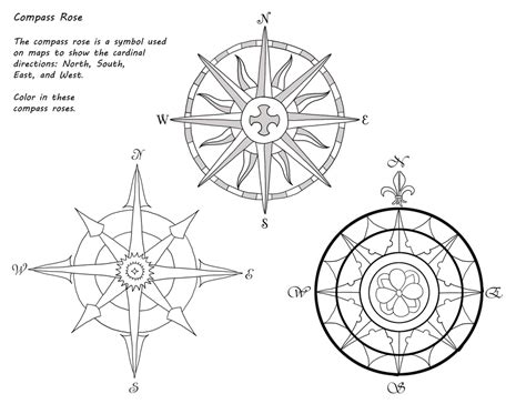 26 Best Ideas For Coloring Compass Coloring Page