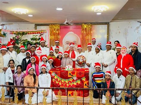 christmas celebrated  brahma kumaris sahastrabahu nagar seva kendra