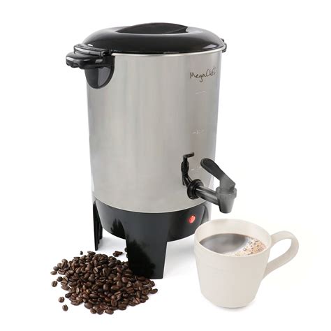 Megachef Stainless Steel Coffee Urn 30 Cups