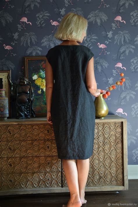 Итальянское платье вечернее. Льняное платье в интернет-магазине Ярмарка ...