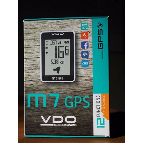 Купить Велокомпьютер беспроводной VDO M7 GPS в Украине