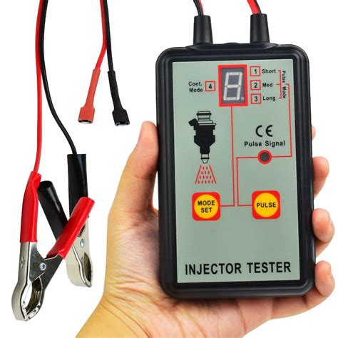 Automotive Fuel Injector Tester, 12V 4 Pulse Modes, Handheld Car ...