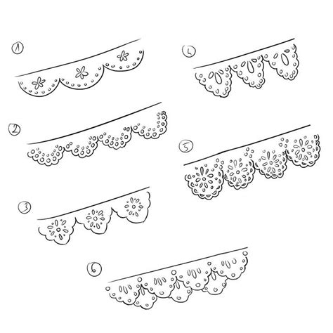 doodle art  beginners lace drawing doodle drawings