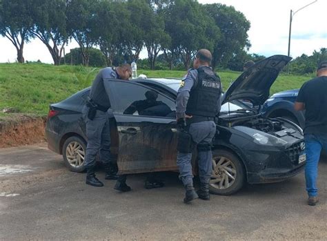 Homem é Detido Em Carlinda Dirigindo Carro Roubado Em São Paulo