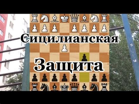 Сицилианская защита!три основных линии с нуля - YouTube