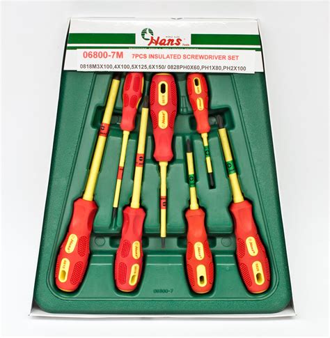 Insulated Screwdriver Set Vde 1000v Hanstools Shop