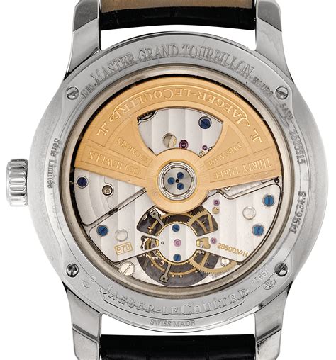 Jaeger Lecoultre A Fine And Extremely Rare Platinum Limited Edition