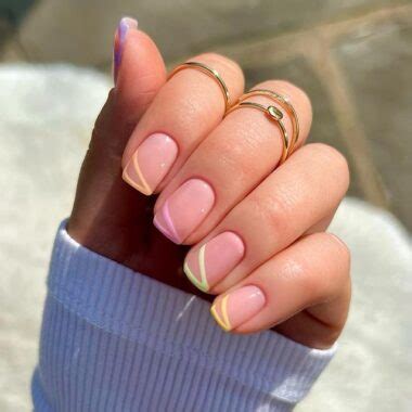 21 Stunning Nude Pink Nails Nude Marble Nails You Ll Love