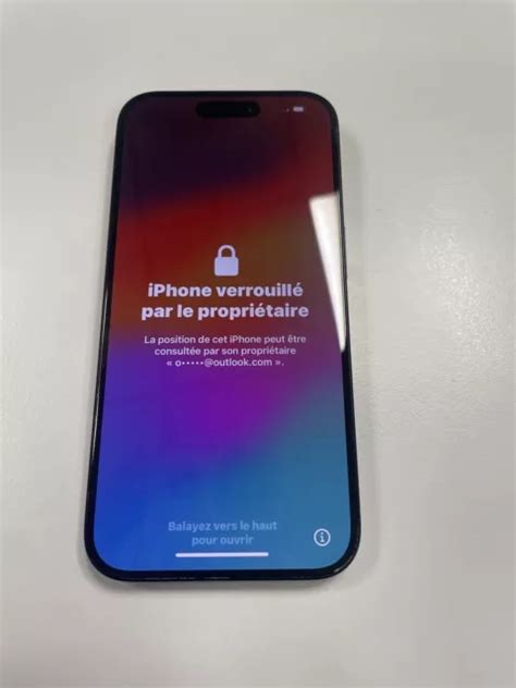 APPLE IPHONE 15 Pro Bloqué iCloud EUR 1 00 PicClick FR