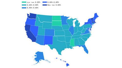 U S Cities With The Highest Rate Of Same Sex Married Couples