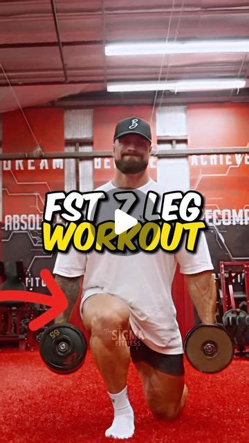 Sigma Fitness On Instagram Fst Leg Workout By Chris Bumstead