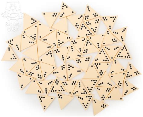 Настольная игра Тримино - купить в Москве | Интернет-магазин Веселая Сова