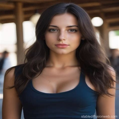 Twenty Six Year Old Brunette Woman Stable Diffusion Online
