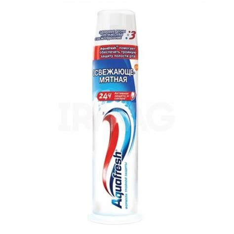 Зубная паста Aquafresh Освежающе-мятная (100 мл) - IRMAG.RU