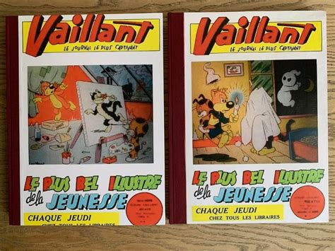 Vaillant Magazine 2x Reliure Amateur 2 Album First Edition 1958 Auction Online Catawiki