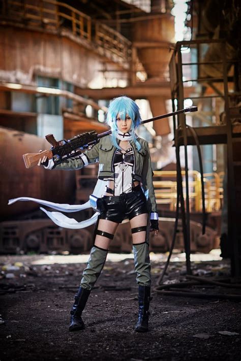 Sword Art Online 2 Sinon Cosplay