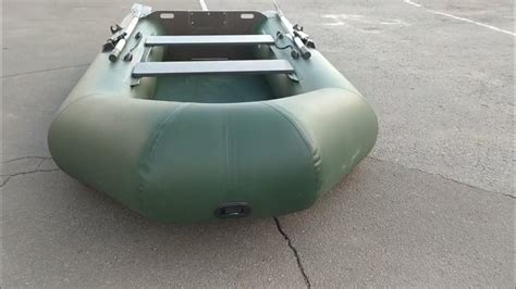 Лодка Фрегат 280Е зеленая (280 см) - YouTube