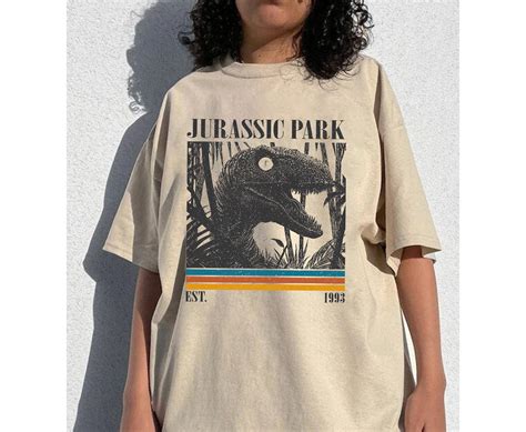 Jurassic Park Movies T Shirt Jurassic Park Tees Jurassic Park Shirt