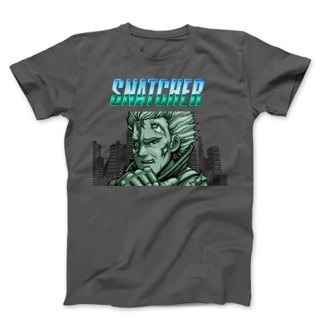 Snatcher Random Hajile Pixelretro Video Game T Shirts 16 Bit Title