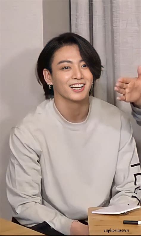 Bunny Smile Jungkook Cute Asian Hair Jeon Jungkook