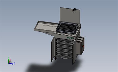 甜甜圈生产设备sw18可编辑 Solidworks 2018 模型图纸下载 懒石网