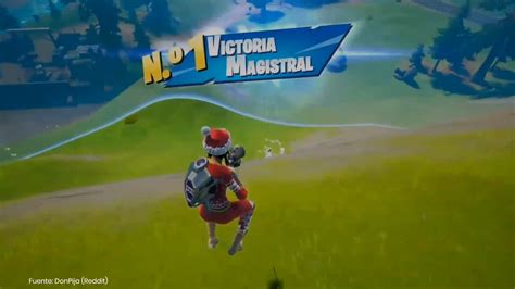 Victoria Magistral En Fortnite Con El Arma M S Inesperada Movistar