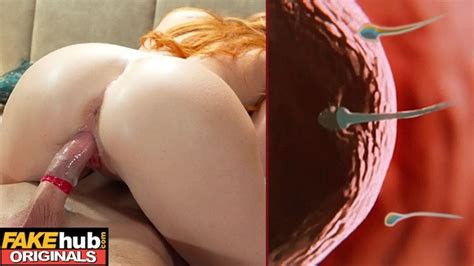 Fakehub Redhead Milf Makes Him Cum So Hard The Condom Explodes Impregnating Her With A Creampie