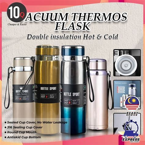 Q Stainless Steel Insulation Vacuum Thermos Flask Hot And Cold Thermos With Coffee Tea Bottle