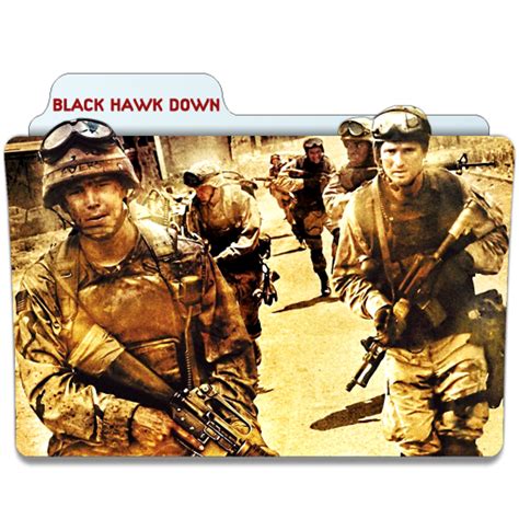 Black Hawk Down 2001 Folder Icon By Ackermanop On Deviantart