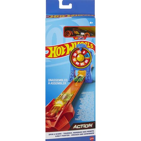 Mattel Hot Wheels Κλασικές Πίστες Για Κόλπα Spin and Score FWM85 HDR81 Toys shop gr