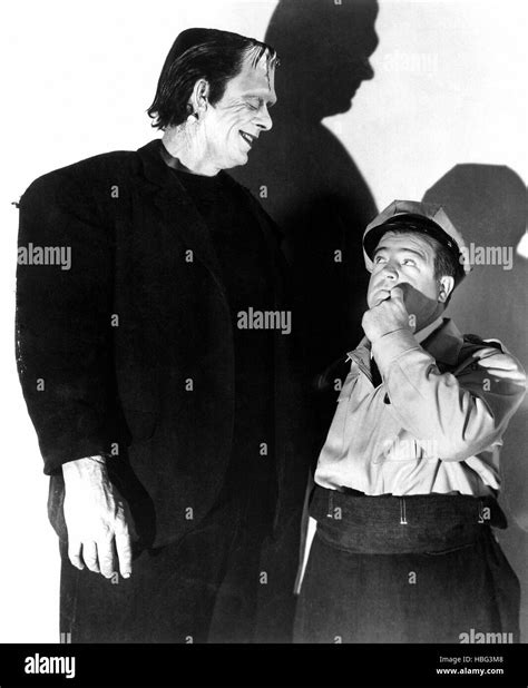 Abbott And Costello Meet Frankenstein Glenn Strange Lou Costello