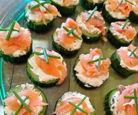 Savoury Cucumber Hors Doeuvres 3 Steps With Pictures Instructables