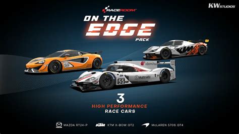R3E | Das On The Edge Pack von RaceRoom enthält drei epische Rennwagen ...