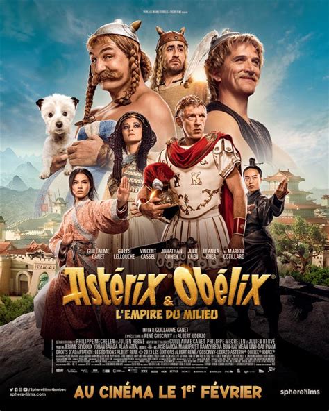 Asterix & Obelix: The Middle Kingdom movie large poster.