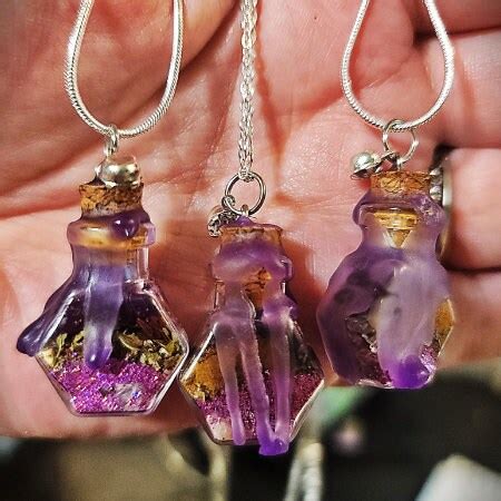 Sexy As Fuck Spell Jar Necklace Love Spell Attraction Etsy