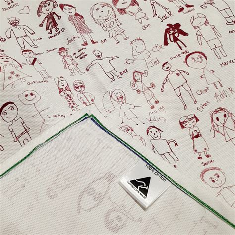 Fundraising Tea Towels Applik Digital Fabric Printing