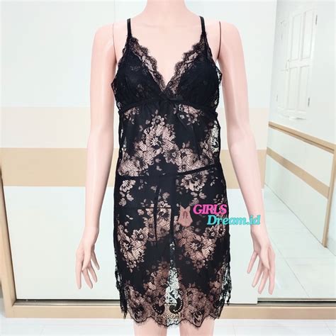 Jual Lingerie Sexy Hot Binal Transparan Premium Baju Tidur Dinas Malam Baju Haram Wanita