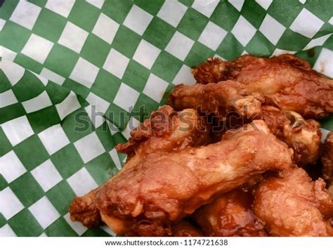Naked Chicken Wings On Green Whites Stock Photo Shutterstock