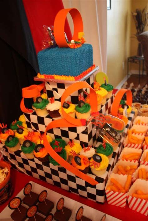 Hot Wheels Birthday Party Ideas Photo Of Hotwheels Birthday Party Hot Wheels Birthday
