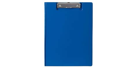Marbig Pvc Clipfolder Blue A4
