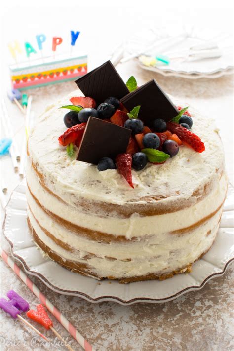Naked Cake Di Compleanno