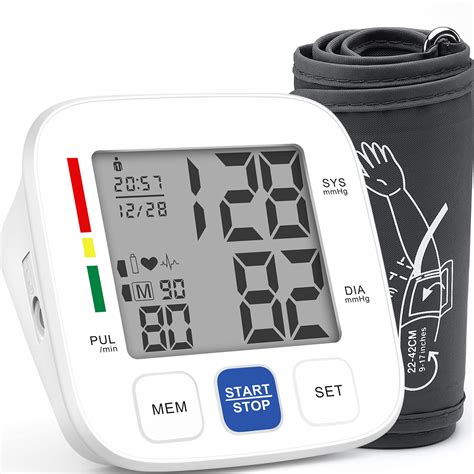 Extra Large Upper Arm Blood Pressure Monitor for 2 Users - Automatic BP