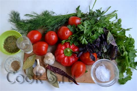 Грузинская аджика - рецепт с фото