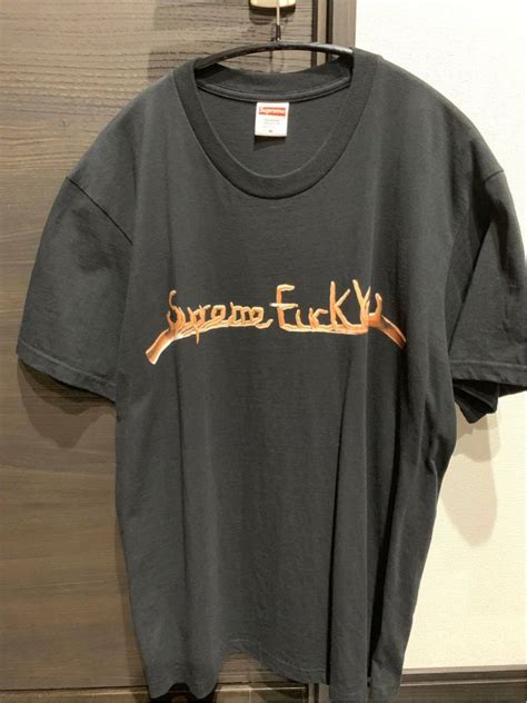 ブランド Supreme supreme fuck you tee 黒Mの通販 by KENTETSU シュプリームならラクマ サイズは