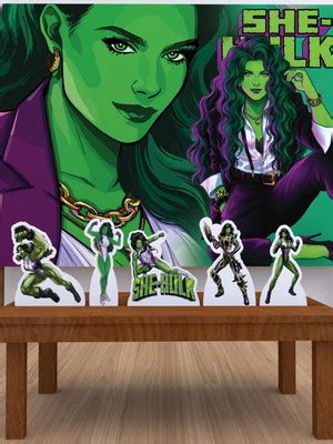 Kit Anivers Rio Festa Prata Painel Display Hulk Elo