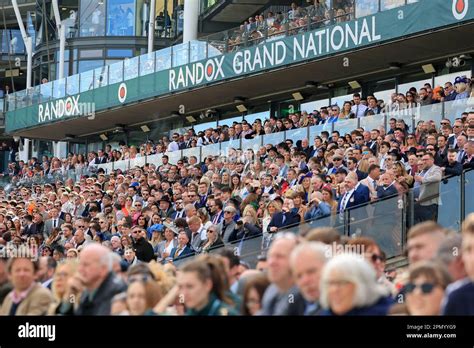 Large Crowds At The Randox Grand National Festival 2023 Grand National